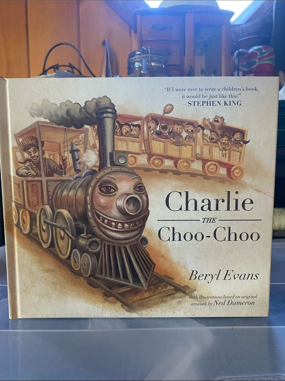 Charlie the Choo-Choo by Beryl Evans - Beige/Brown Illustrated Children's Book
